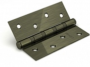 Картинка Петля универсальная FUARO 4BB/BL 125x75x2,5 AB (бронза) БЛИСТЕР